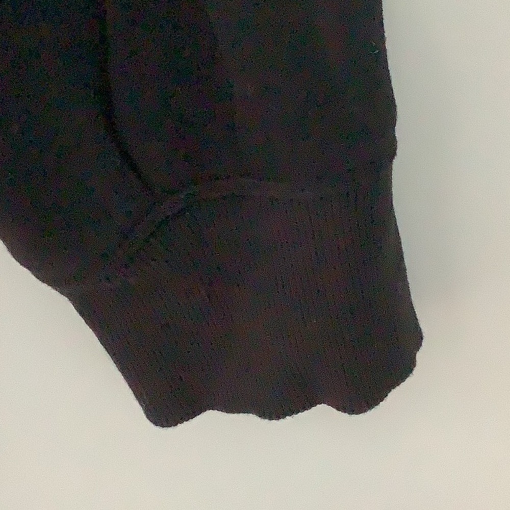 NWOT - Athleta Cozy Karma 1/4 Zip Pullover - black - size XLT - Picture 9 of 15